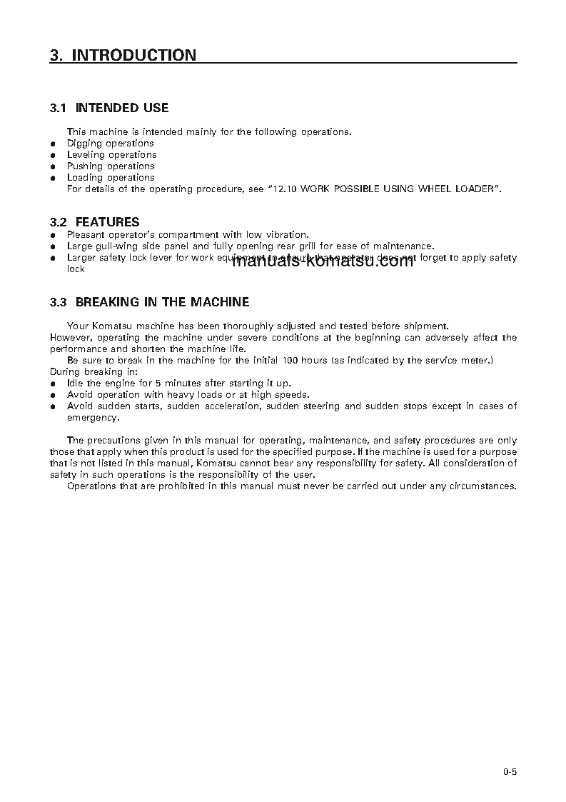 Protected: WA120L-3(JPN)-MC S/N 54104-UP Operation manual (English)