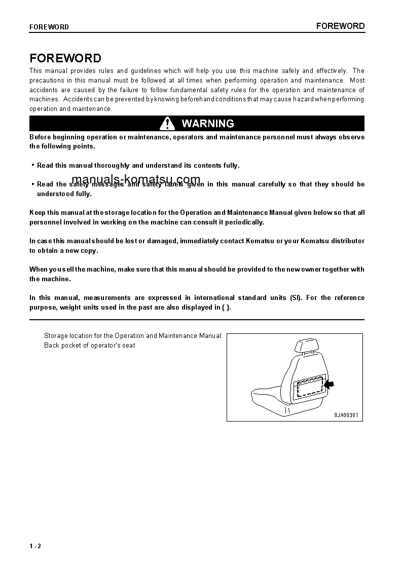 Protected: CD110R-1(JPN) S/N 1259-UP Operation manual (English)