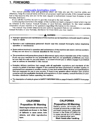 WA450-3(JPN) S/N 54001-UP Operation manual (English)