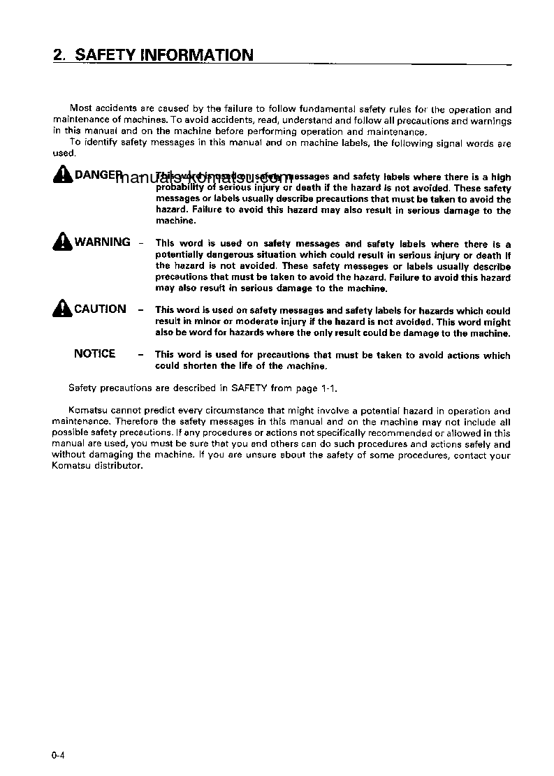 Protected: WA450-3(JPN) S/N 54001-UP Operation manual (English)