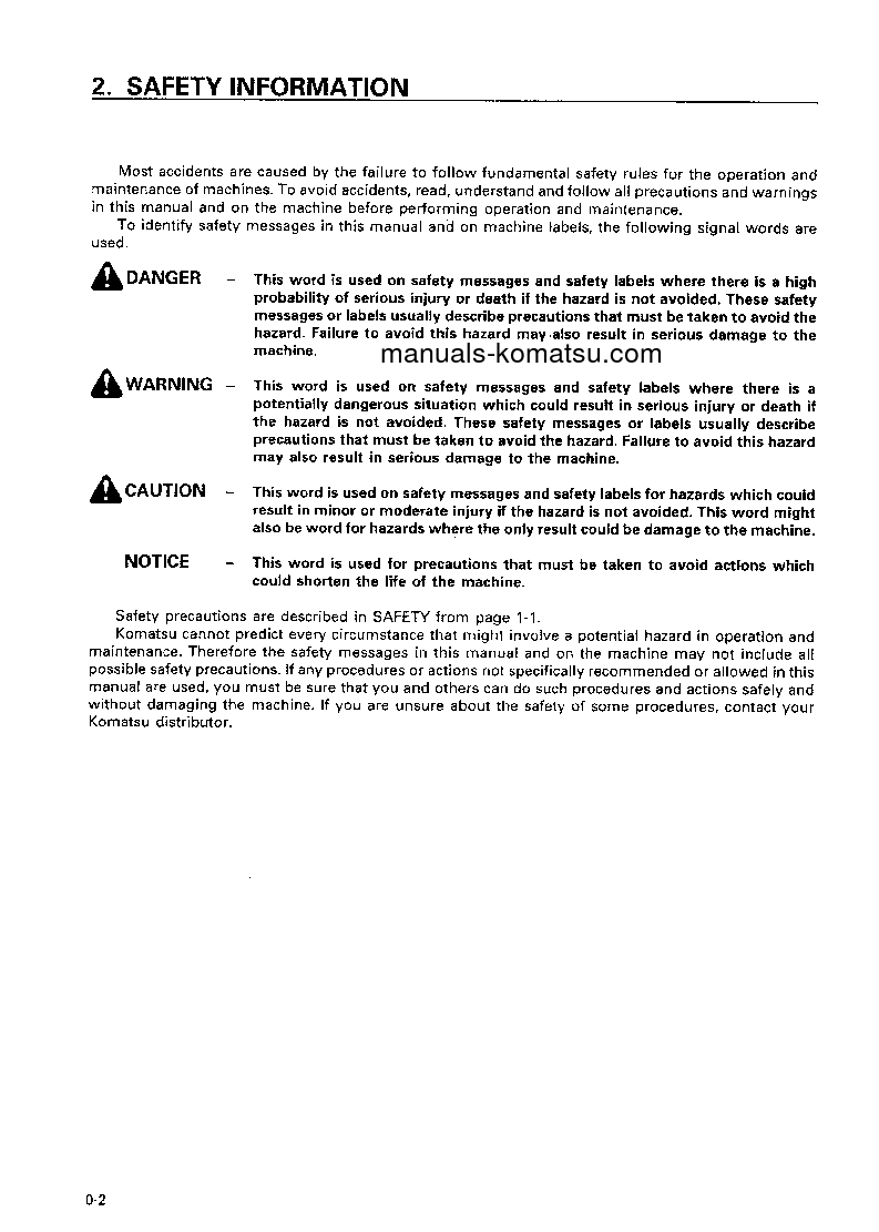 Protected: D155A-5(JPN) S/N 65001-65136 Operation manual (English)