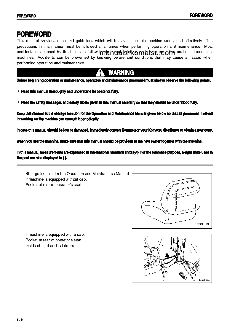 Protected: D39PX-21(JPN) S/N 1209-1500 Operation manual (English)