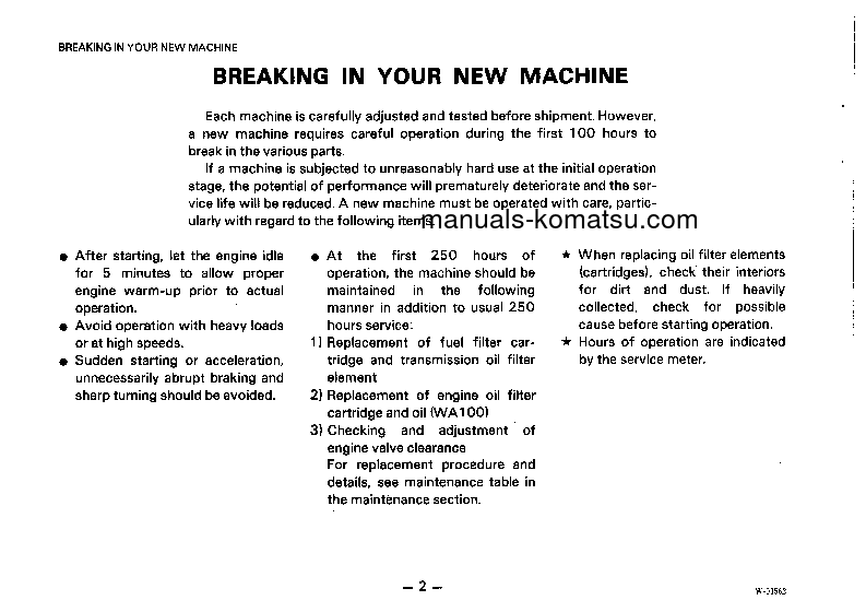 Protected: WA150-1(JPN) S/N 10001-20000 Operation manual (English)