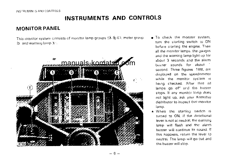 Protected: WA500-1(JPN) S/N 20001-UP Operation manual (English)