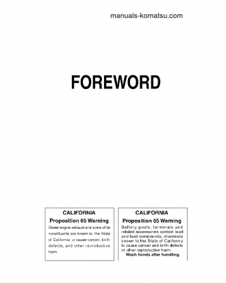 GD675-3(JPN)-A S/N 10001-10000 Operation manual (English)