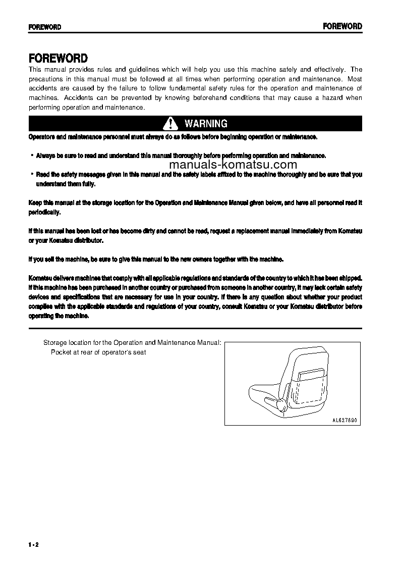 Protected: GD675-3(JPN)-A S/N 10001-10000 Operation manual (English)