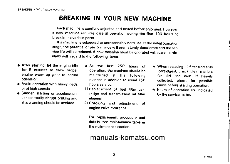 Protected: WA600-1(JPN)–50C DEGREE S/N 10001-UP Operation manual (English)