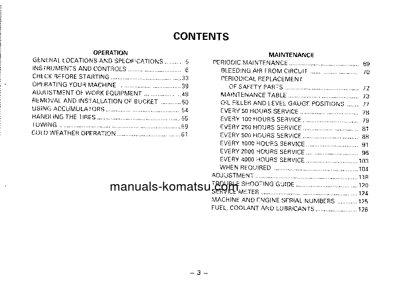 Protected: WA600-1(JPN) S/N 10881-UP Operation manual (English)