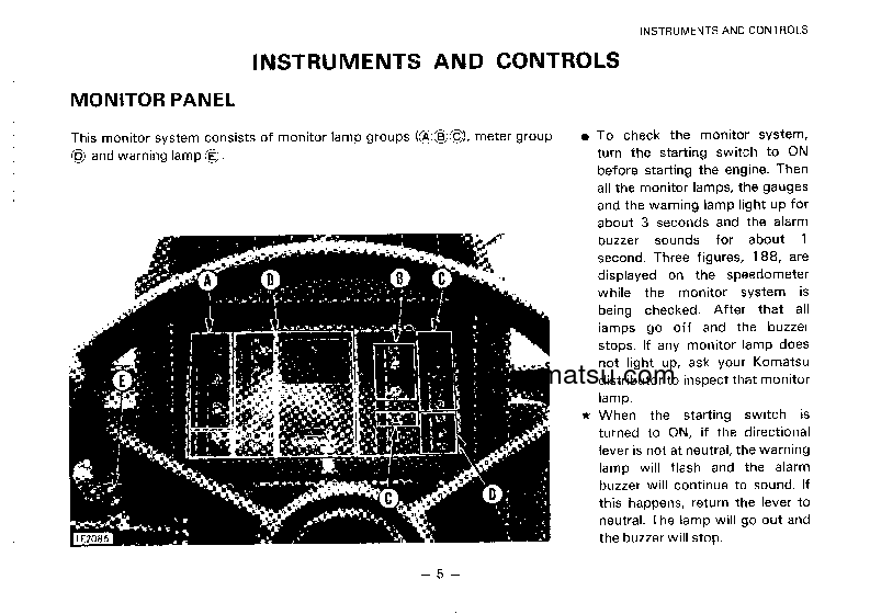 Protected: WA800-2(JPN) S/N 10504-10597 Operation manual (English)