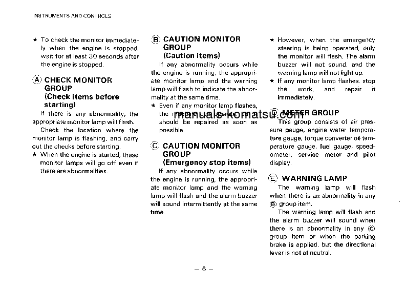Protected: WA800-2(JPN) S/N 10504-10597 Operation manual (English)