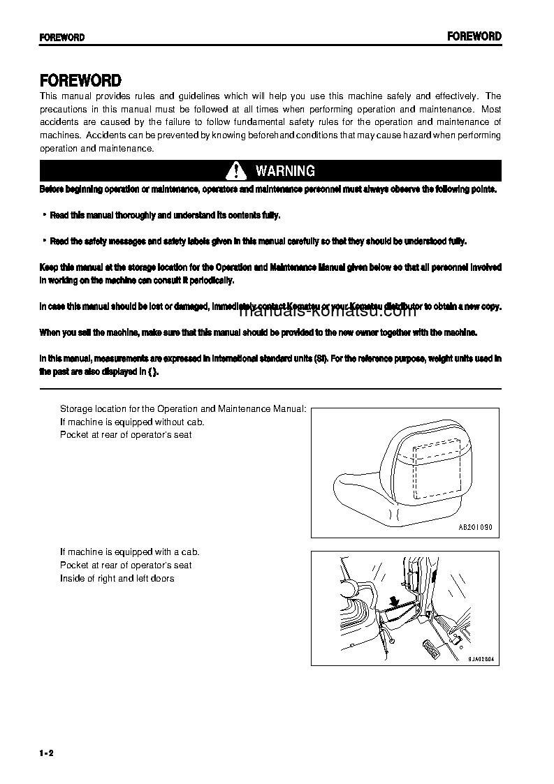 Protected: D31PX-21(JPN) S/N 50001-50181 Operation manual (English)
