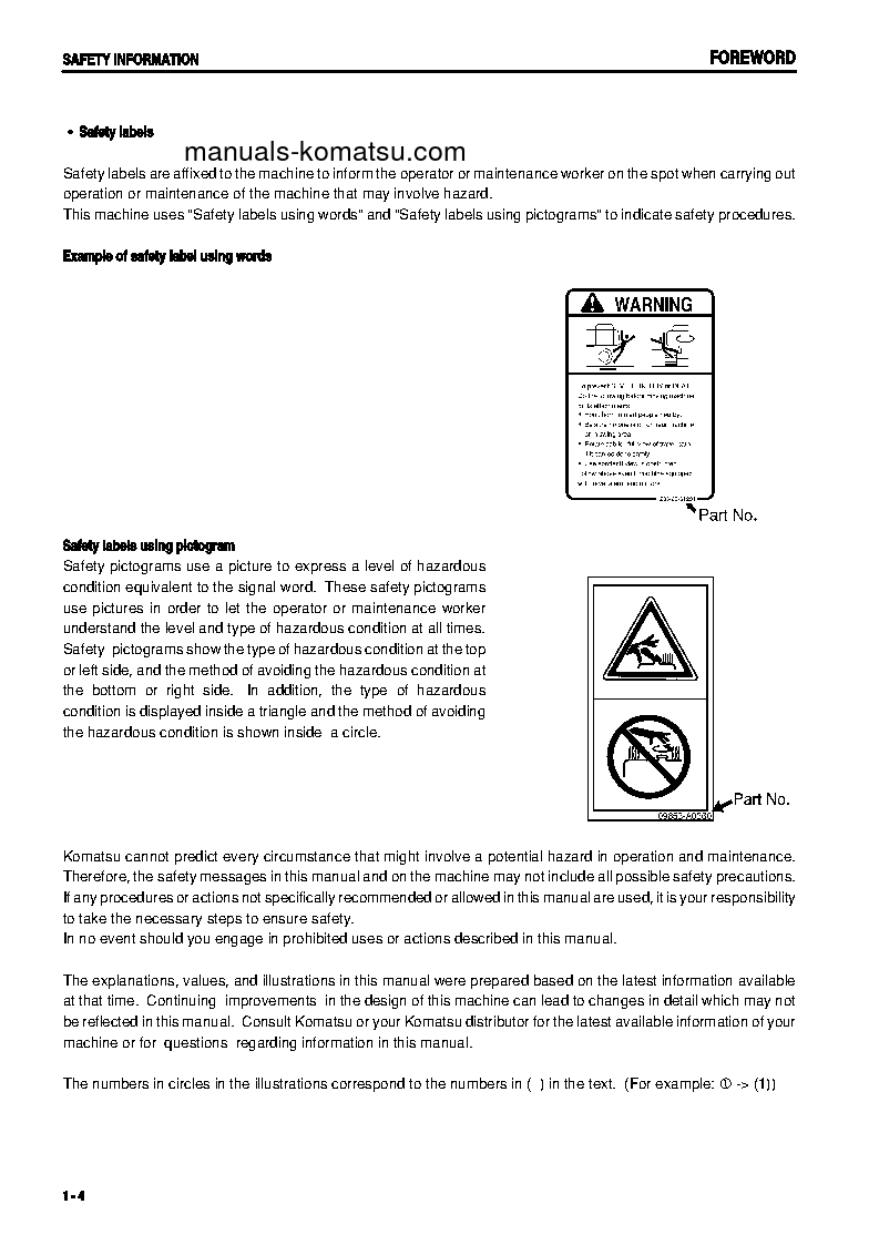 Protected: D37PX-21(JPN) S/N 5091-5500 Operation manual (English)