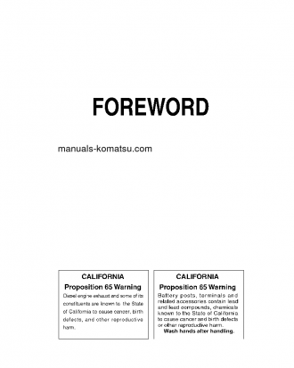 PC78US-6(JPN) S/N 5501-6500 Operation manual (English)