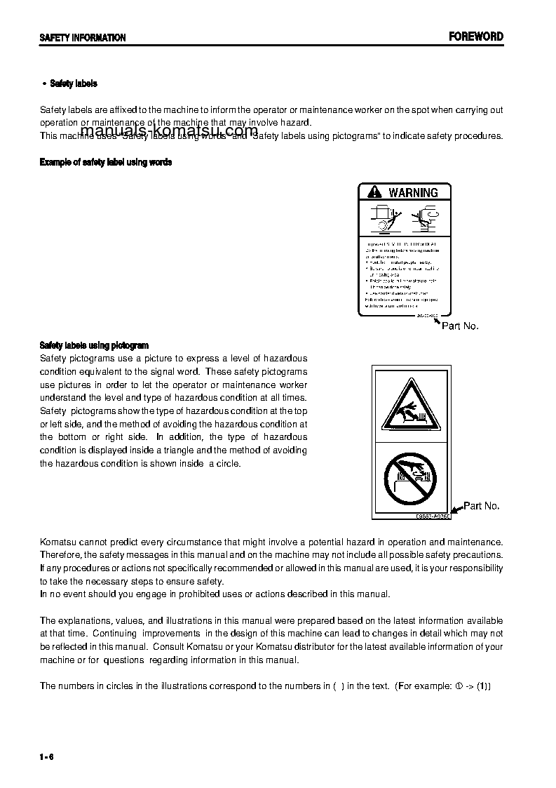 Protected: PC78US-6(JPN) S/N 5501-6500 Operation manual (English)