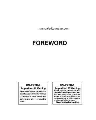 PC15MRX-1(JPN) S/N 10001-UP Operation manual (English)