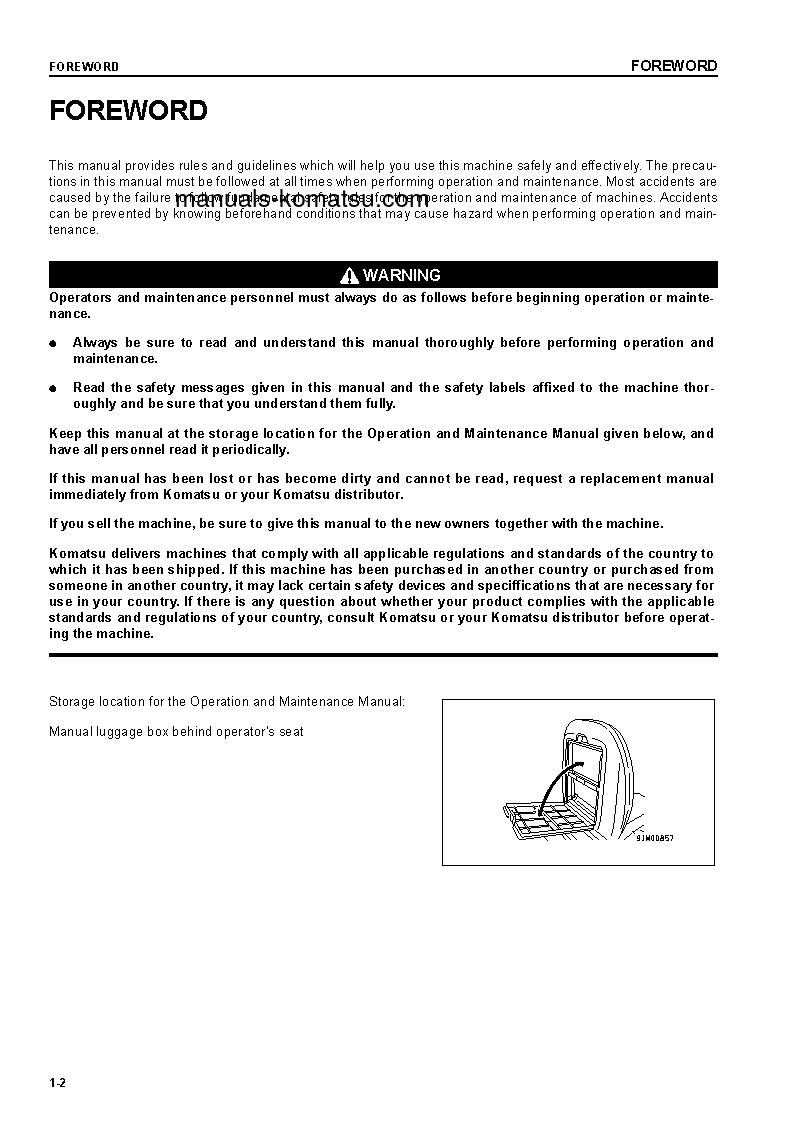 Protected: PC15MRX-1(JPN) S/N 10001-UP Operation manual (English)