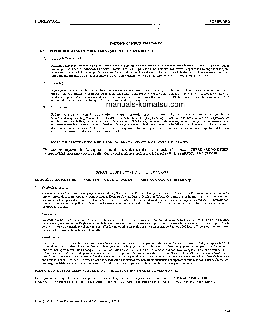 Protected: PC200-7(THA) S/N C70001-UP Operation manual (English)