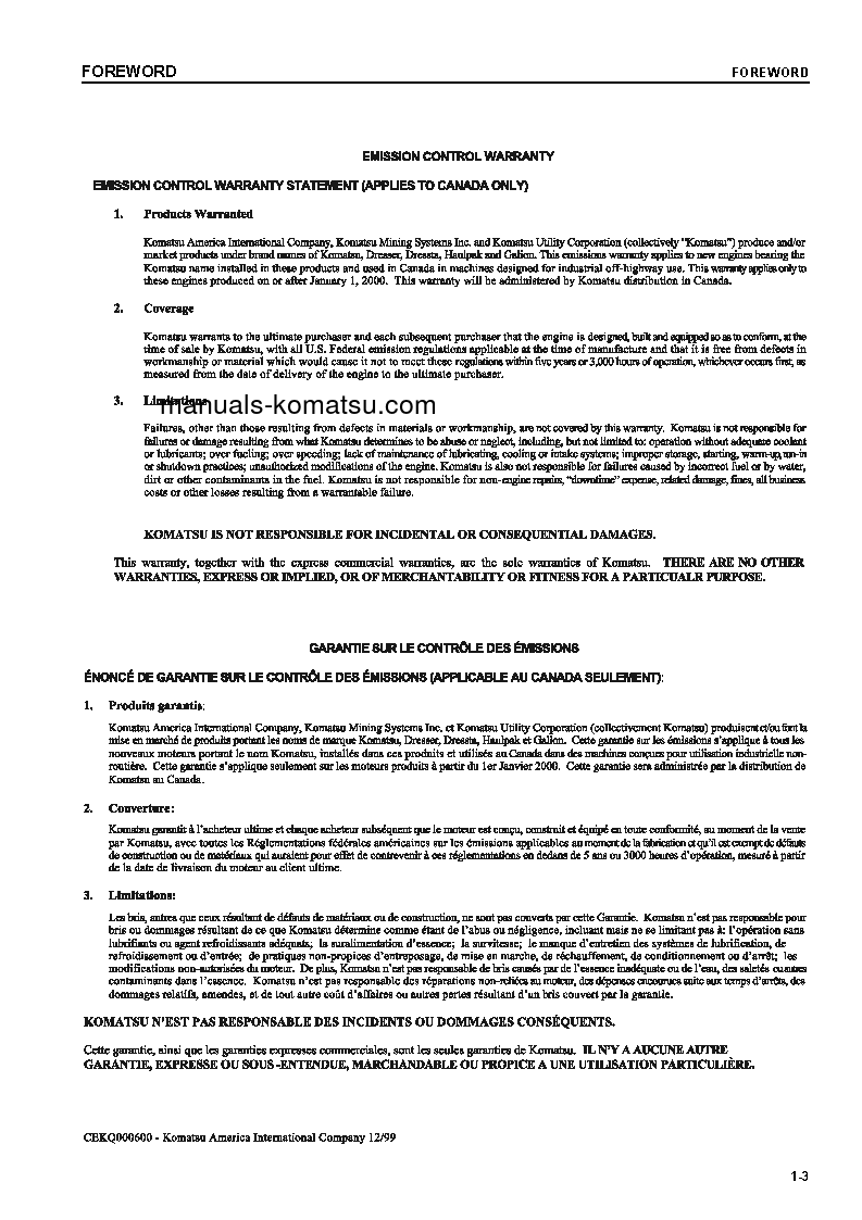 Protected: PC220LC-7(JPN)-SEGMENT- MONITOR S/N 60001-65000 Operation manual (English)