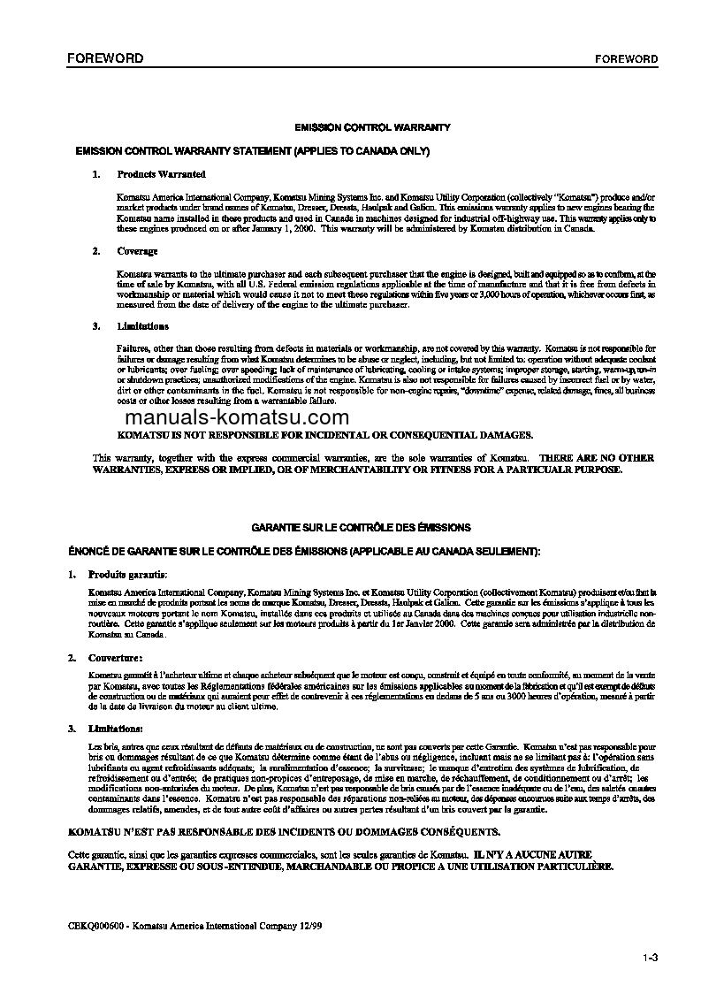 Protected: PC300LC-7(JPN)-SEGMENT- MONITOR S/N 40001-45000 Operation manual (English)