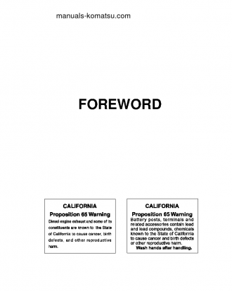 PC300LC-7(JPN) S/N 40001-45000 Operation manual (English)