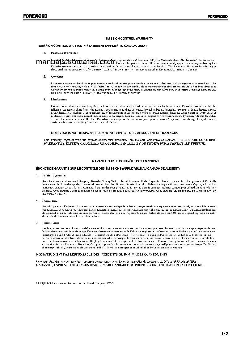 Protected: WA400-5(JPN) S/N 70001-UP Operation manual (English)