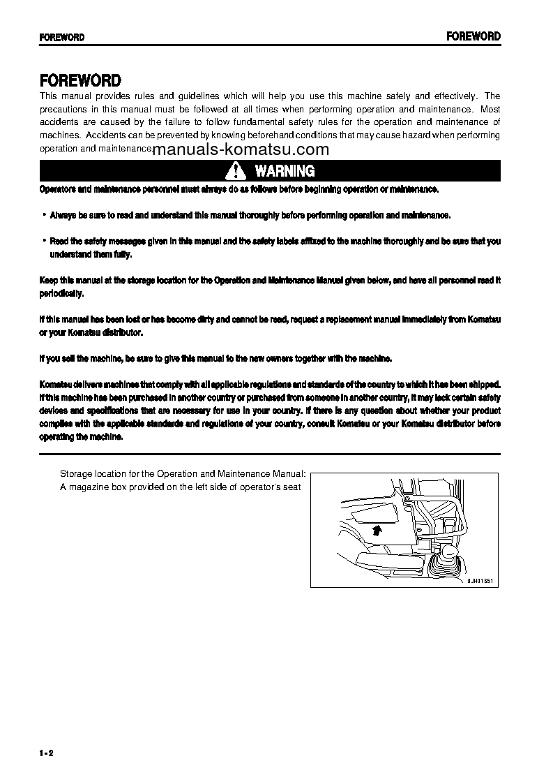 Protected: PC78US-6(JPN)-FOR NORWAY S/N 5501-6500 Operation manual (English)