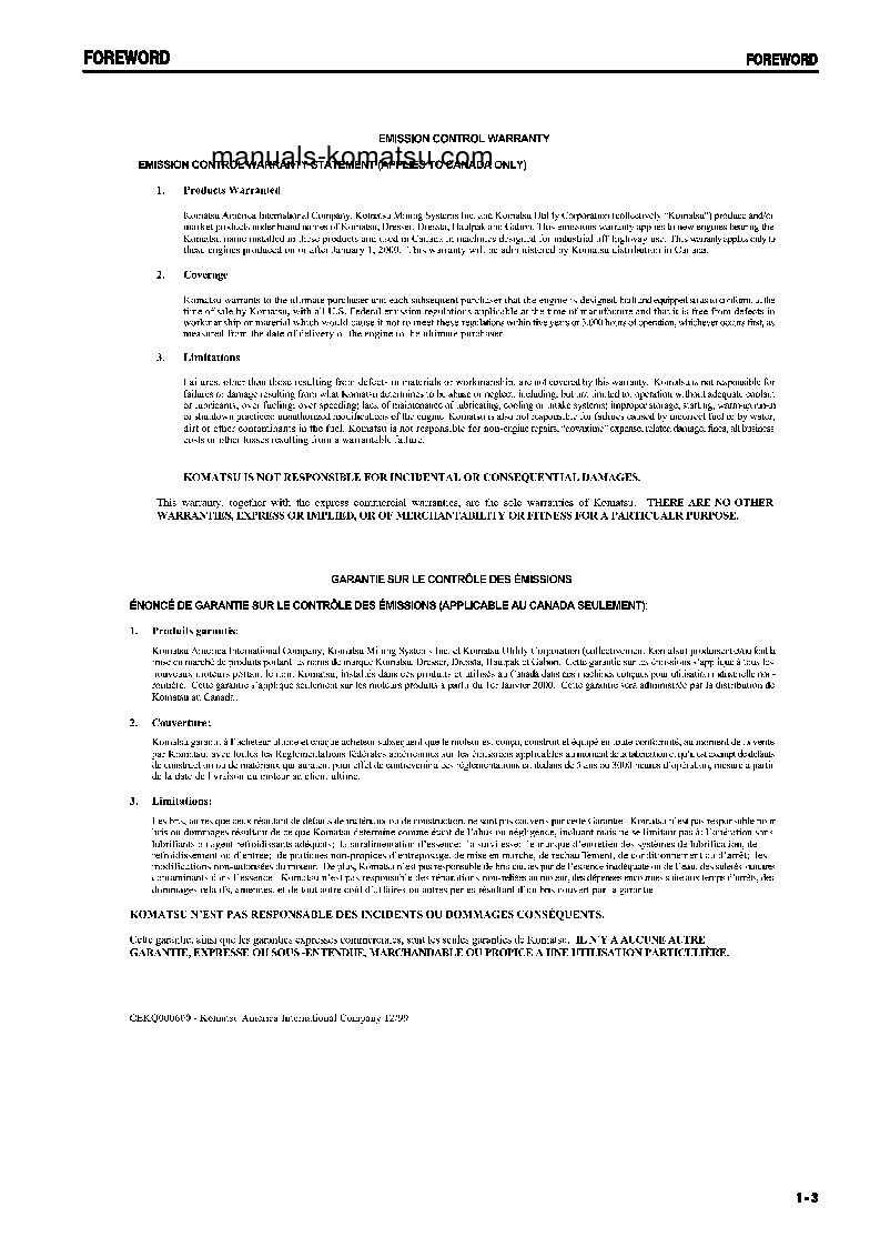 Protected: PC138US-2(JPN) S/N 1101-4500 Operation manual (English)