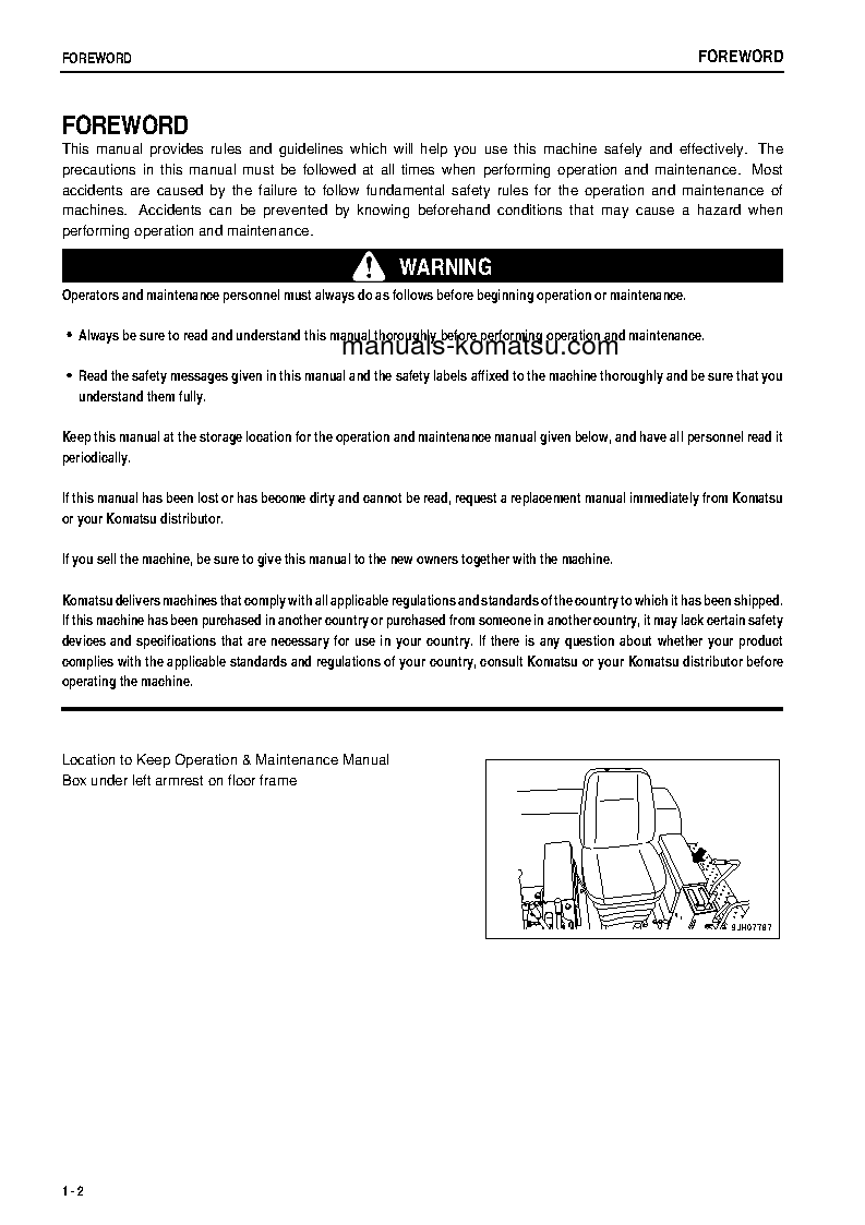 Protected: D355C-3(JPN) S/N 14413-UP Operation manual (English)