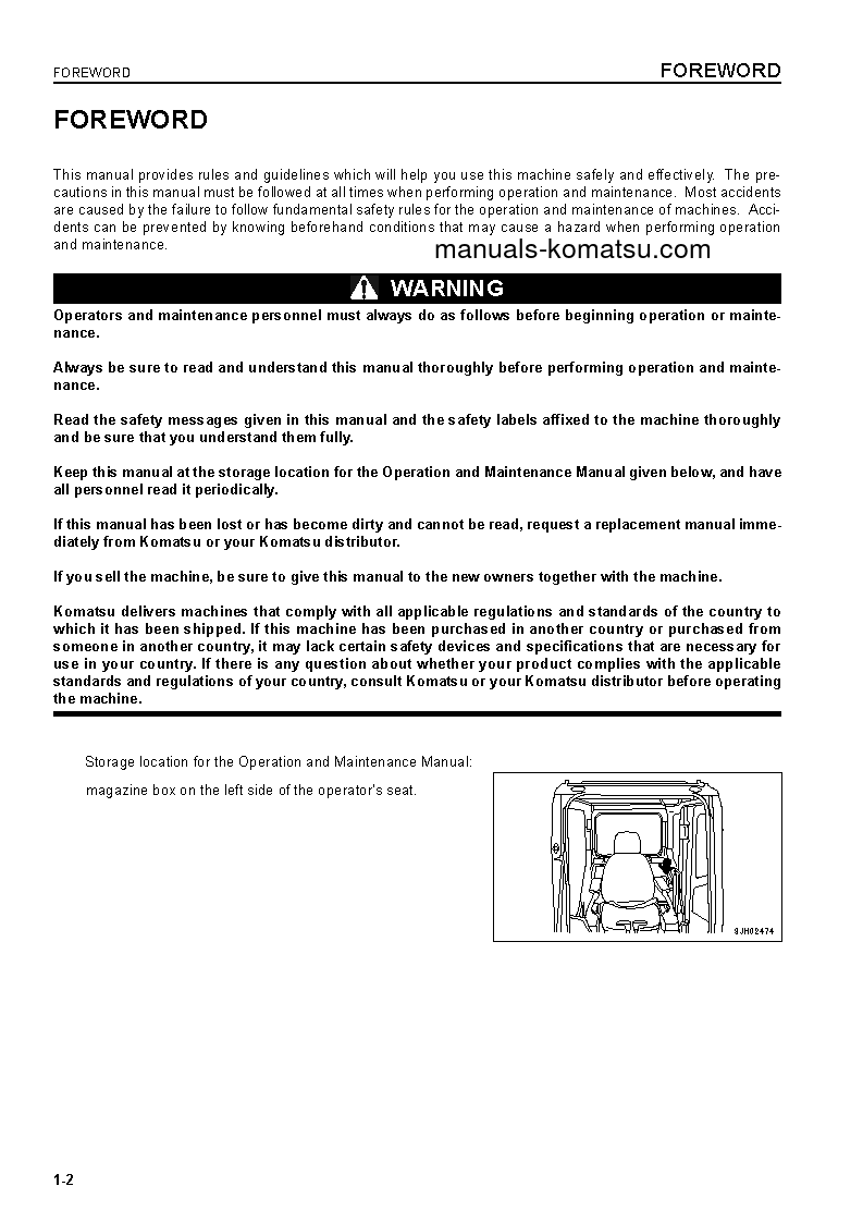 Protected: PC600LC-7(JPN) S/N 20001-UP Operation manual (English)
