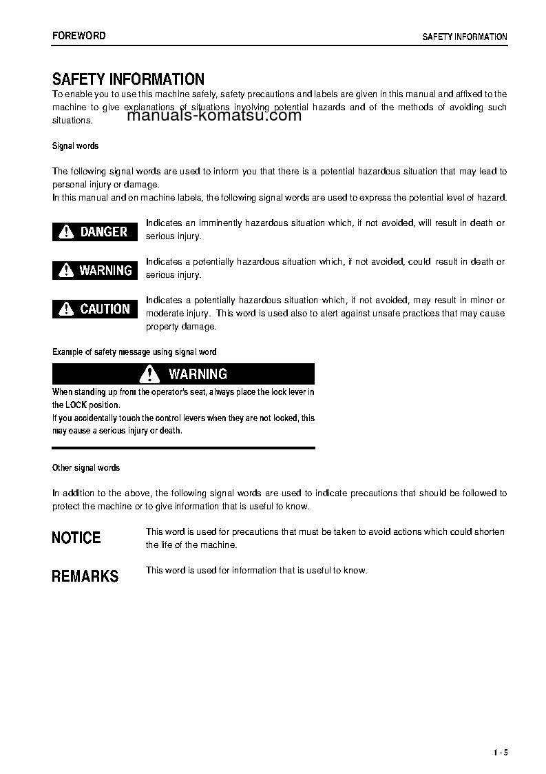 Protected: PC750SE-7(JPN) S/N 20001-UP Operation manual (English)