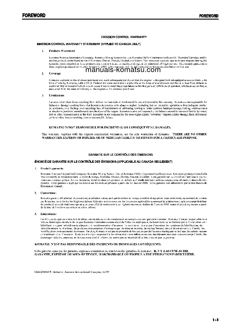 Protected: D275AX-5(JPN)-LANDFILL S/N 20001-20163 Operation manual (English)