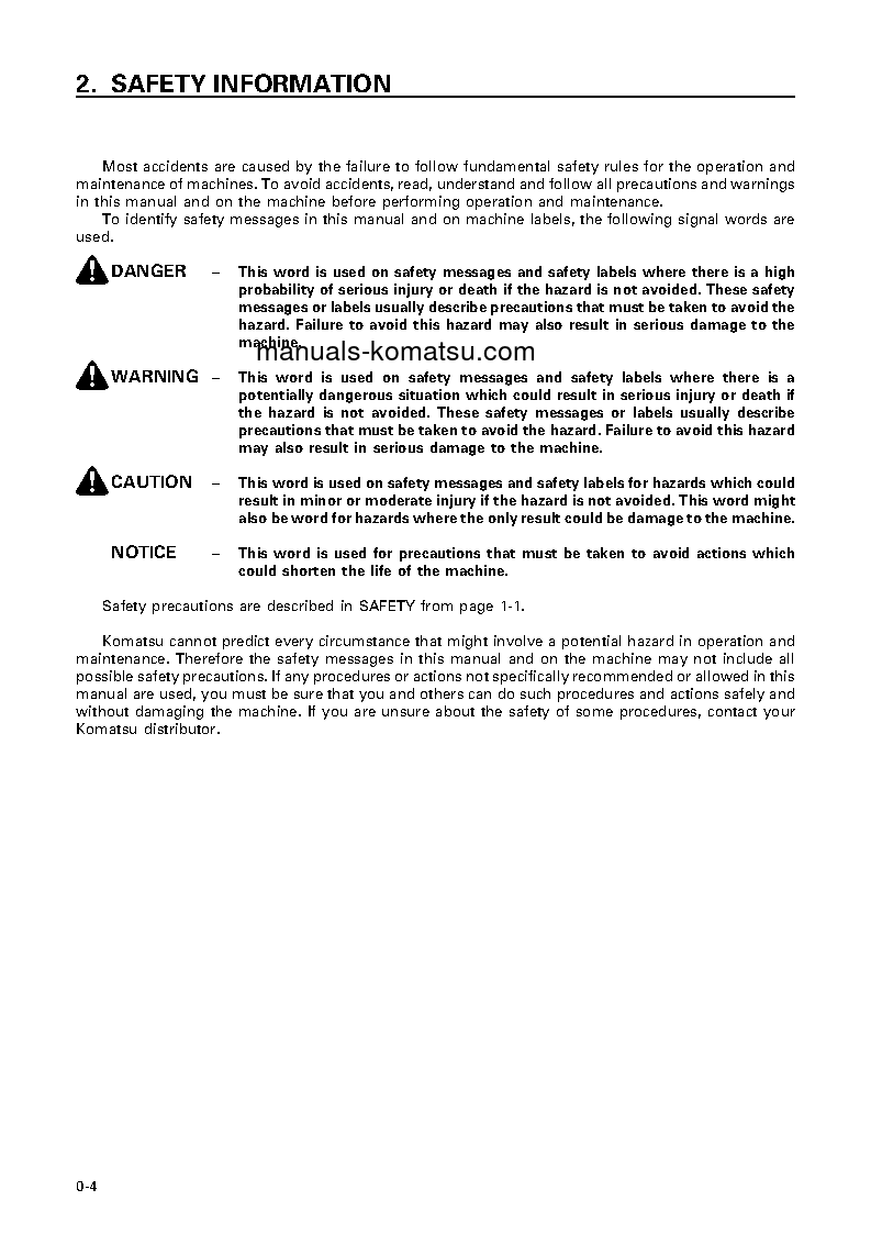 Protected: WA600-3(JPN)-TBG S/N 50128-52000 Operation manual (English)