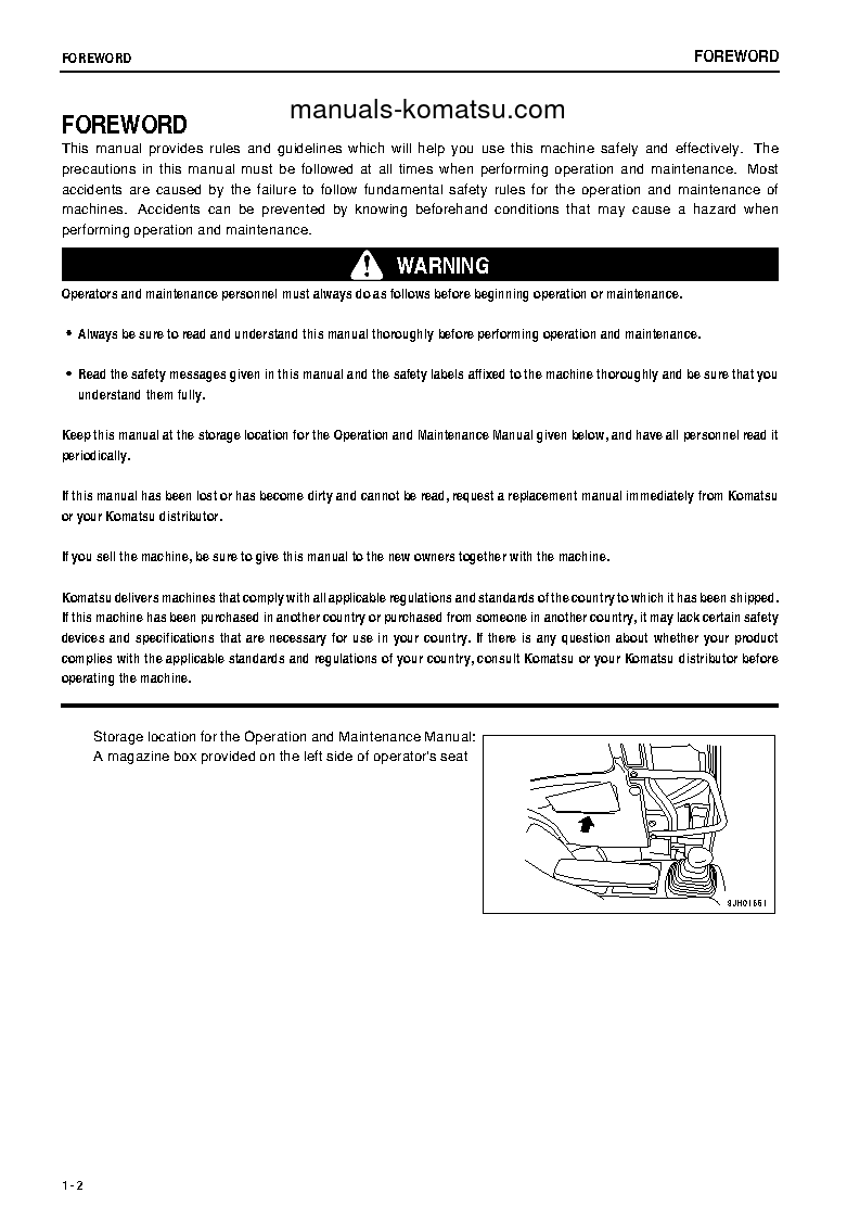 Protected: PC78MR-6(JPN) S/N 1095-UP Operation manual (English)