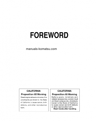 WA50-3(JPN) S/N 23001-UP Operation manual (English)