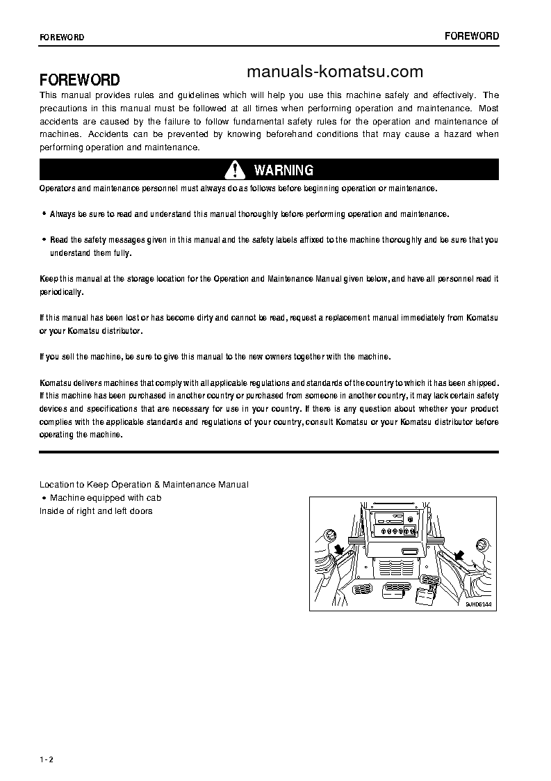 Protected: D155AX-5(JPN) S/N 76001-76242 Operation manual (English)