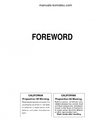 PC35MR-2(JPN)-CAB S/N 5001-5565 Operation manual (English)