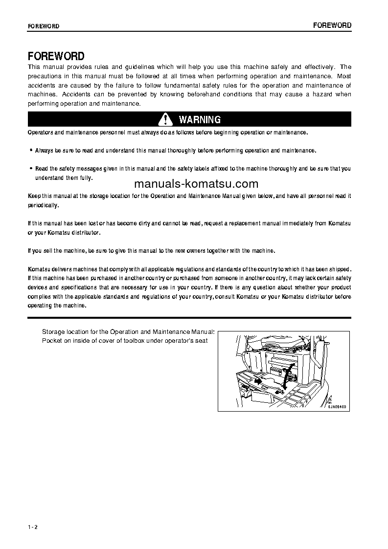 Protected: PC35MR-2(JPN)-CANOPY S/N 5001-5565 Operation manual (English)