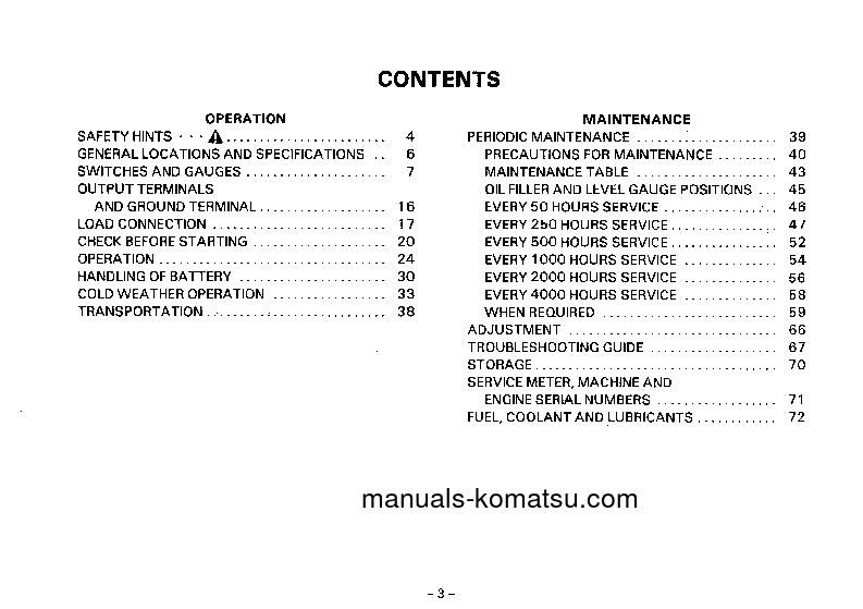 Protected: EG580-1(JPN) S/N 4001-UP Operation manual (English)