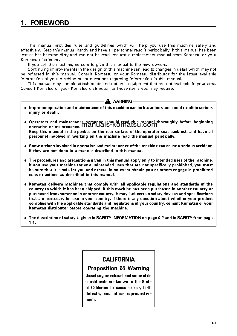 Protected: PC400LC-6(JPN)-PIPE LOOPER SPEC, EXCEL S/N 32933-UP Operation manual (English)