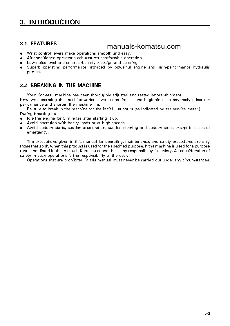 Protected: PC400LC-6(JPN)-PIPE LOOPER SPEC, EXCEL S/N 32933-UP Operation manual (English)