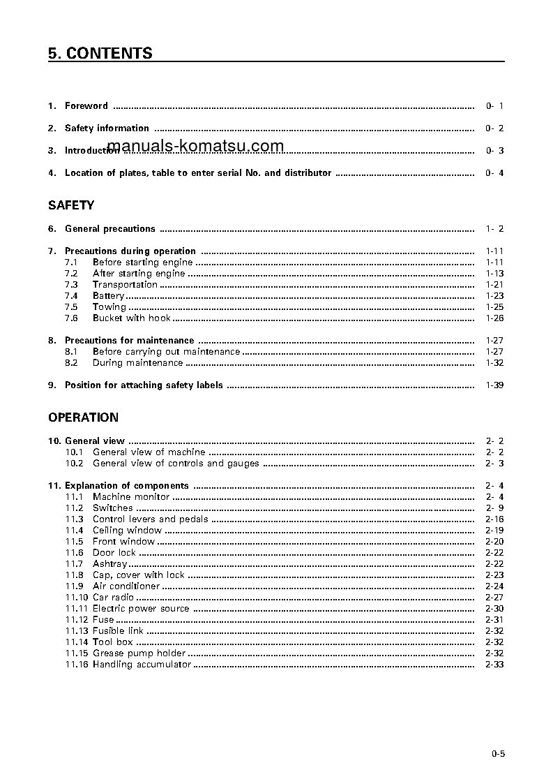 Protected: PC400LC-6(JPN)-PIPE LOOPER SPEC, EXCEL S/N 32933-UP Operation manual (English)