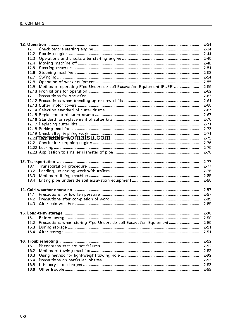 Protected: PC400LC-6(JPN)-PIPE LOOPER SPEC, EXCEL S/N 32933-UP Operation manual (English)