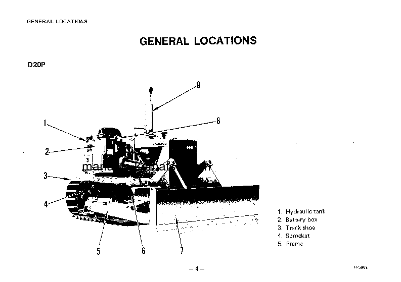 Protected: D20P-5(JPN) S/N 45003-50003 Operation manual (English)