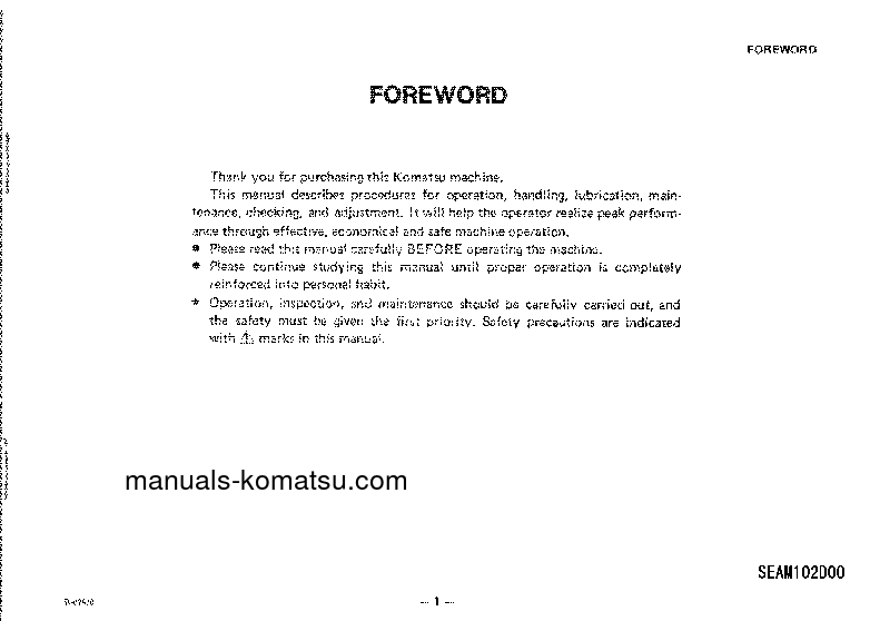 Protected: D20Q-5(JPN) S/N 45368-UP Operation manual (English)