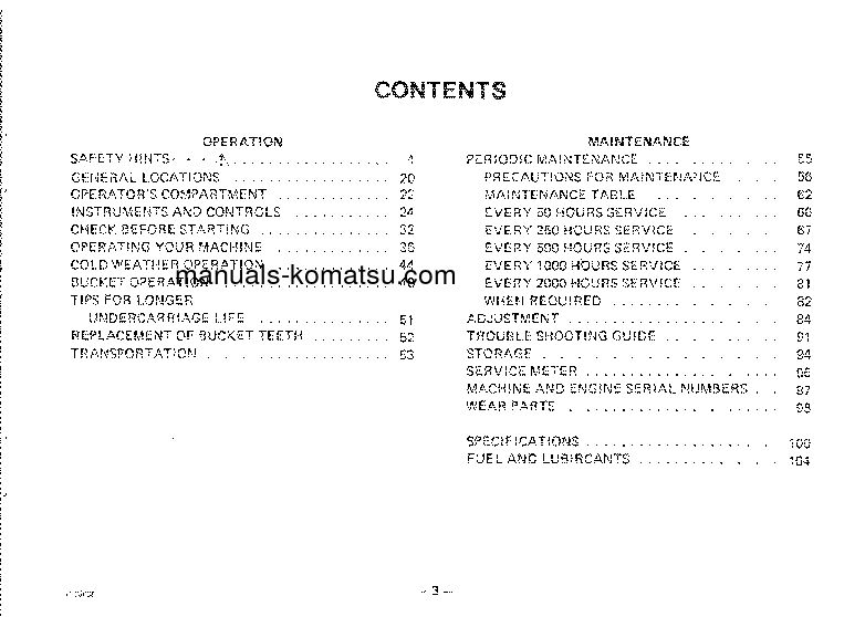 Protected: D20Q-5(JPN) S/N 45368-UP Operation manual (English)