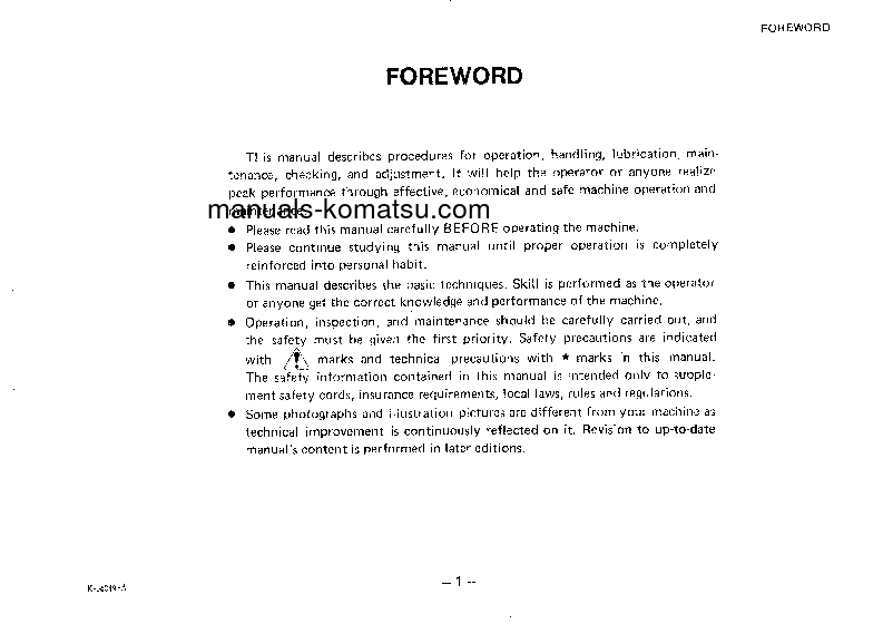 Protected: D21Q-5(JPN) S/N 50003-UP Operation manual (English)