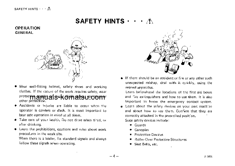 Protected: D21Q-5(JPN) S/N 50003-UP Operation manual (English)