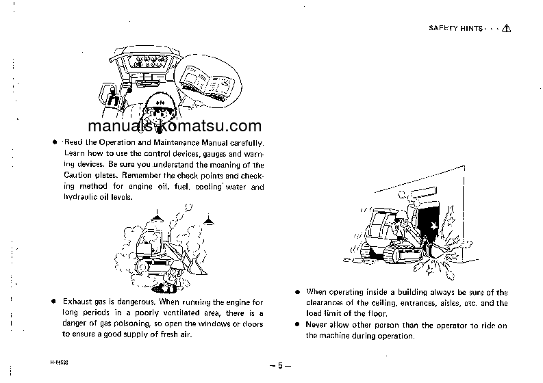 Protected: D31S-17(JPN) S/N 32003-UP Operation manual (English)