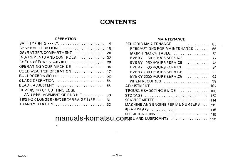 Protected: D50A-16(JPN) S/N 68001-UP Operation manual (English)
