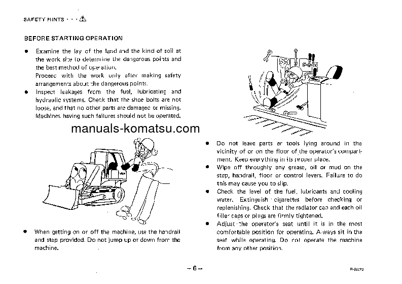 Protected: D50P-16(JPN) S/N 68001-UP Operation manual (English)